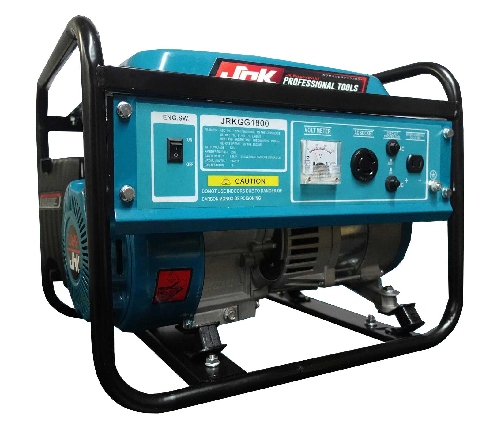 JR Kawasaki JRKGG1800 Gasoline Generator 1800W JR Kawasaki JRKGG1800 Gasoline Generator 1800W